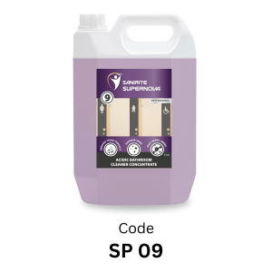 acidic washroom cleaner Sanirite SP 09