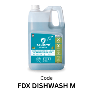 manual dishwash liquid concentrate Sanirite FDX-DISHWASHM