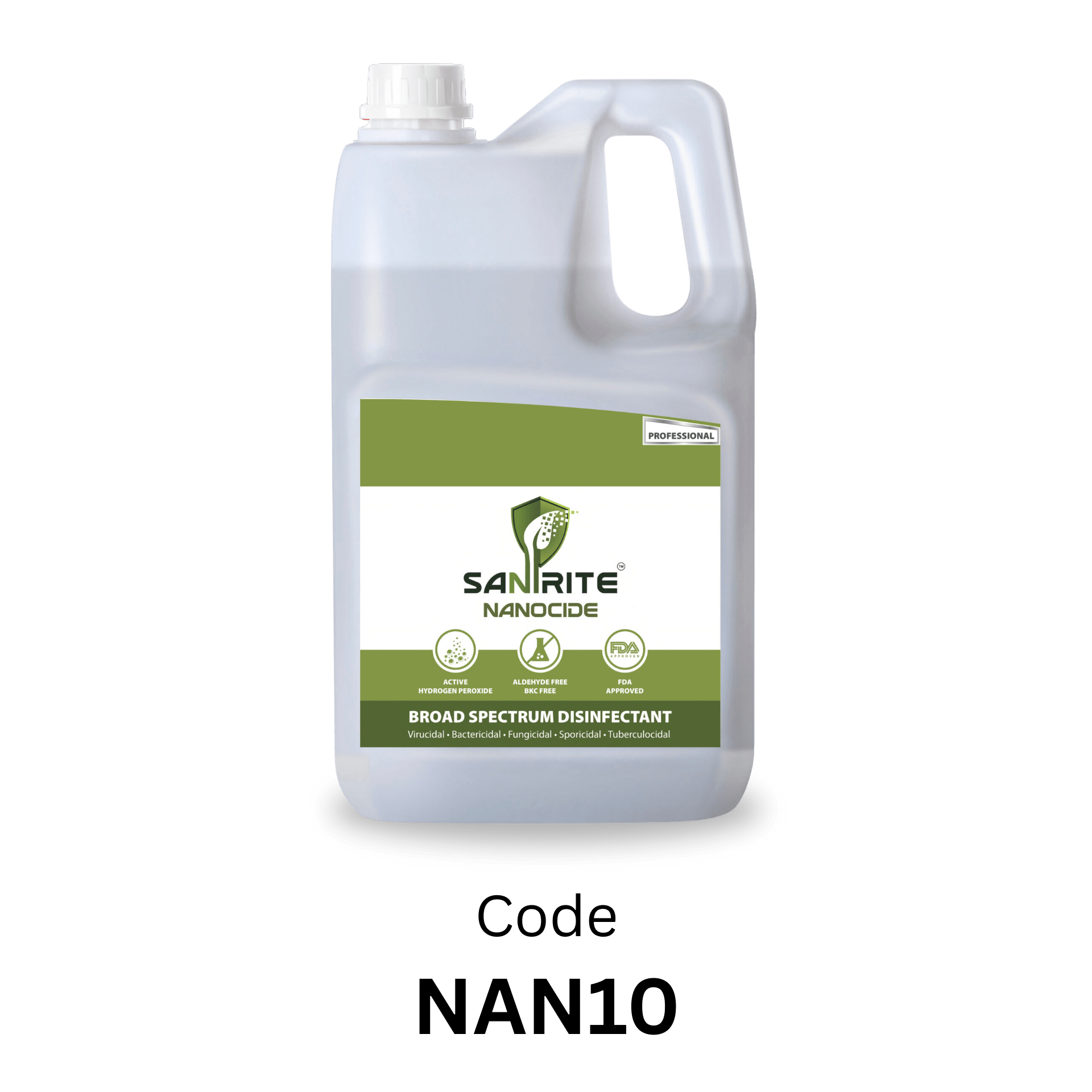 Sanirite Nanocide – Broad Spectrum Disinfecant 1 broad spectrum disinfectant Sanirite Nanocide