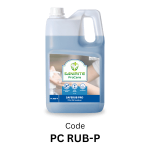IPA hand sanitiser Sanirite PC-RUB-P