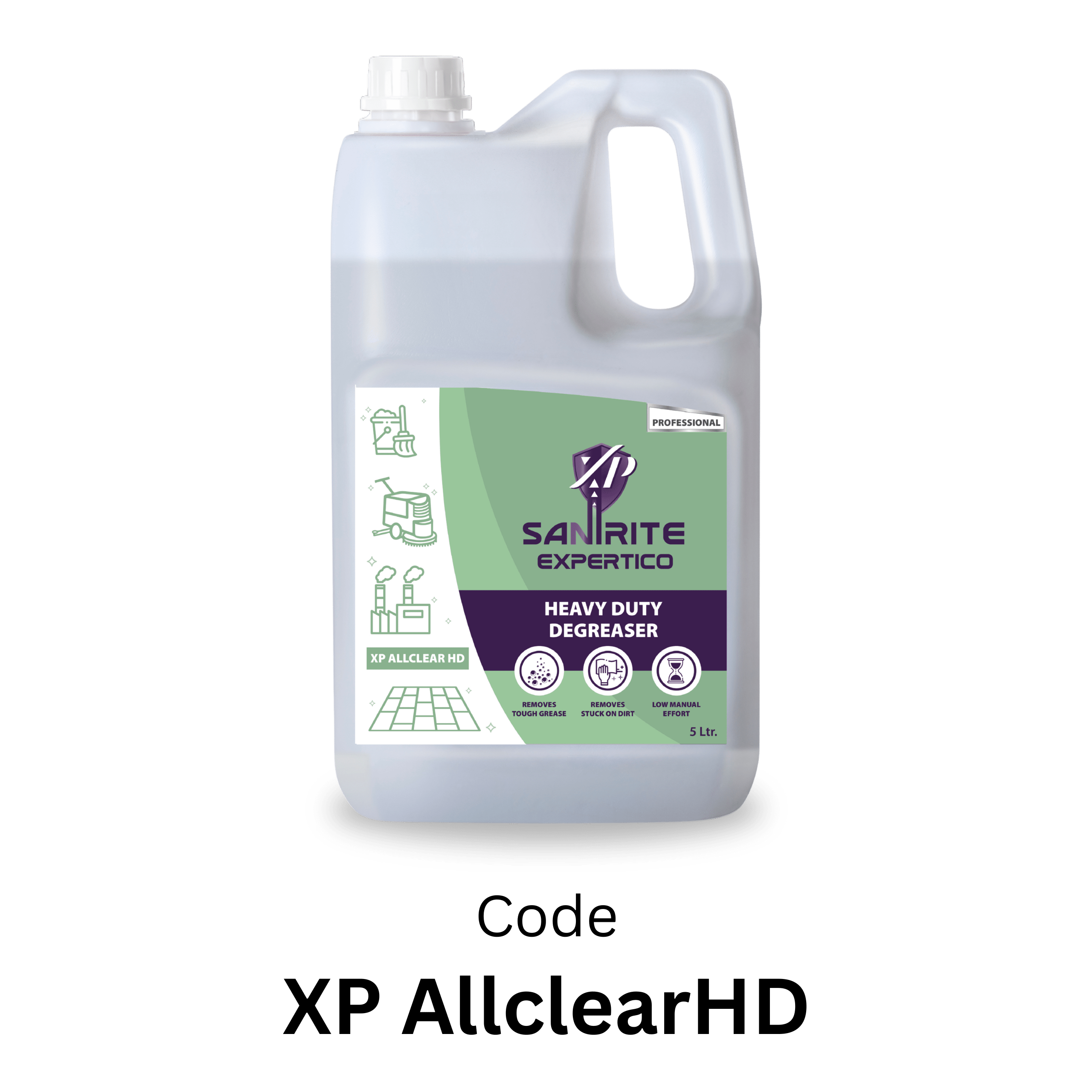 Sanirite Industrial Floor Cleaner Concentrate 1 Sanirite Industrial Floor Cleaner Concentrate XP ALLClearHD