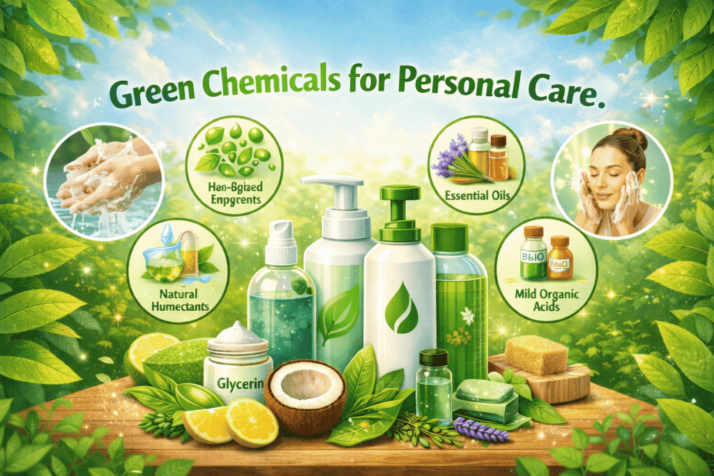 Green Chemicals Used in Personal Care Products
