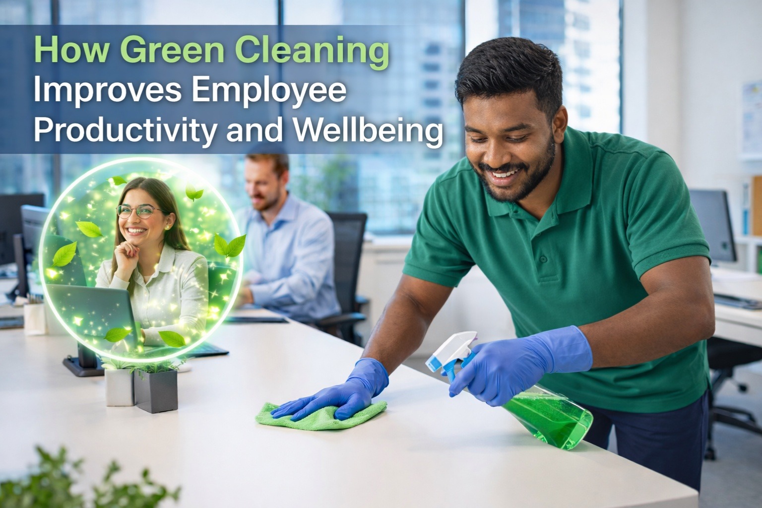 How Green Cleaning Dramatically Improves Employee Focus and Wellbeing