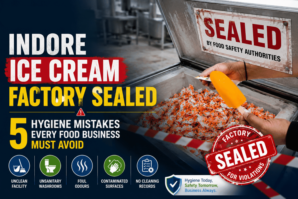 Indore Ice Cream Factory Sealed: 5 Hygiene Mistakes