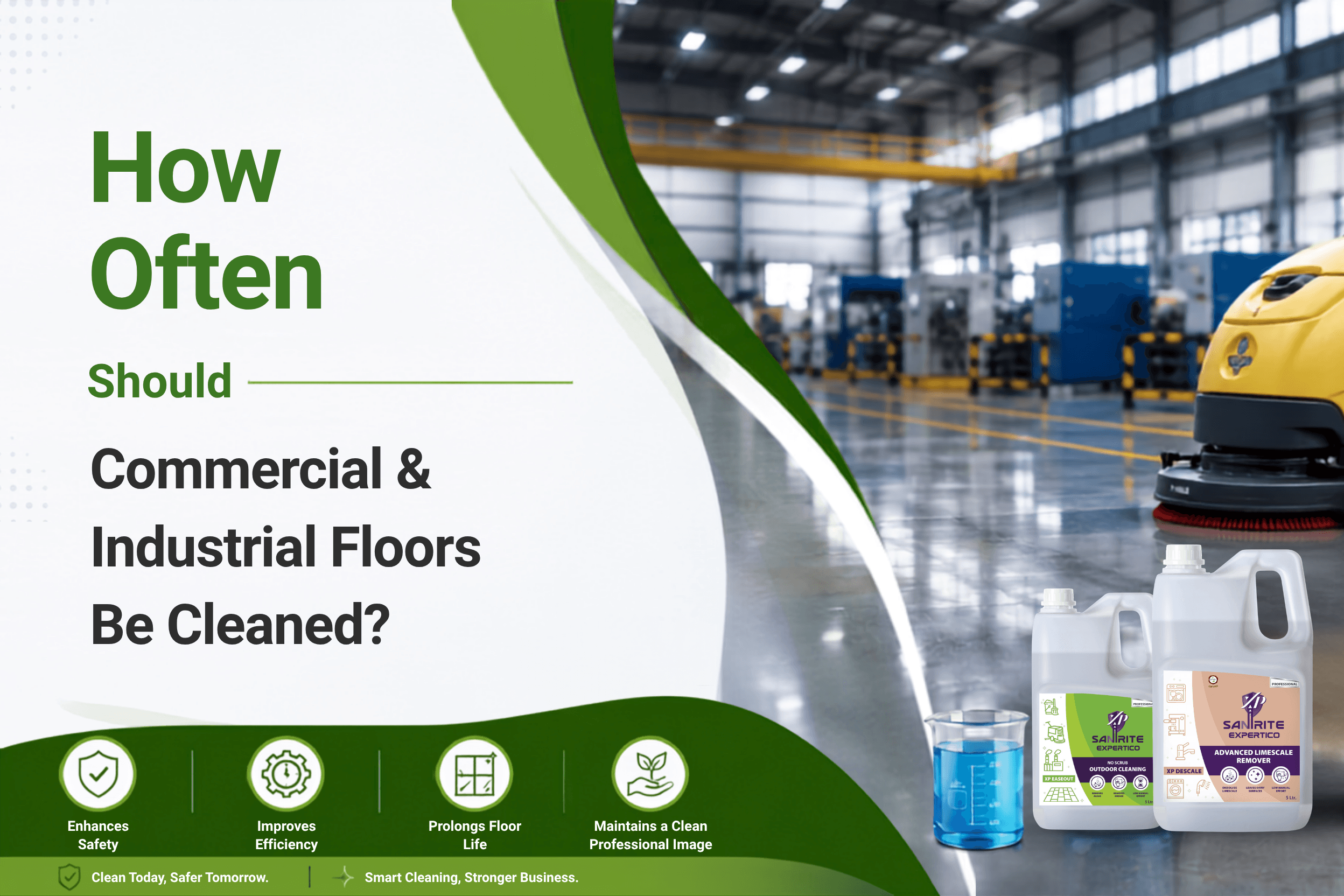Sanirite - Commercial and Industrial Floors Be Cleaned