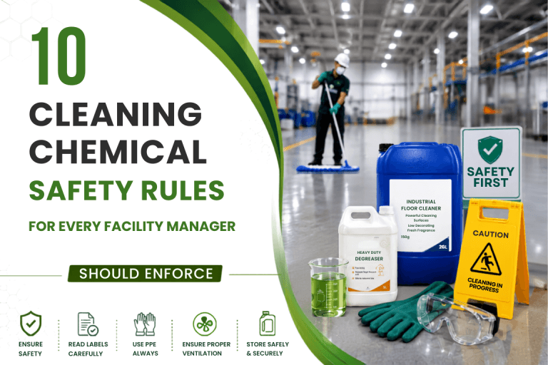 Sanirite - cleaning chemical safety rules
