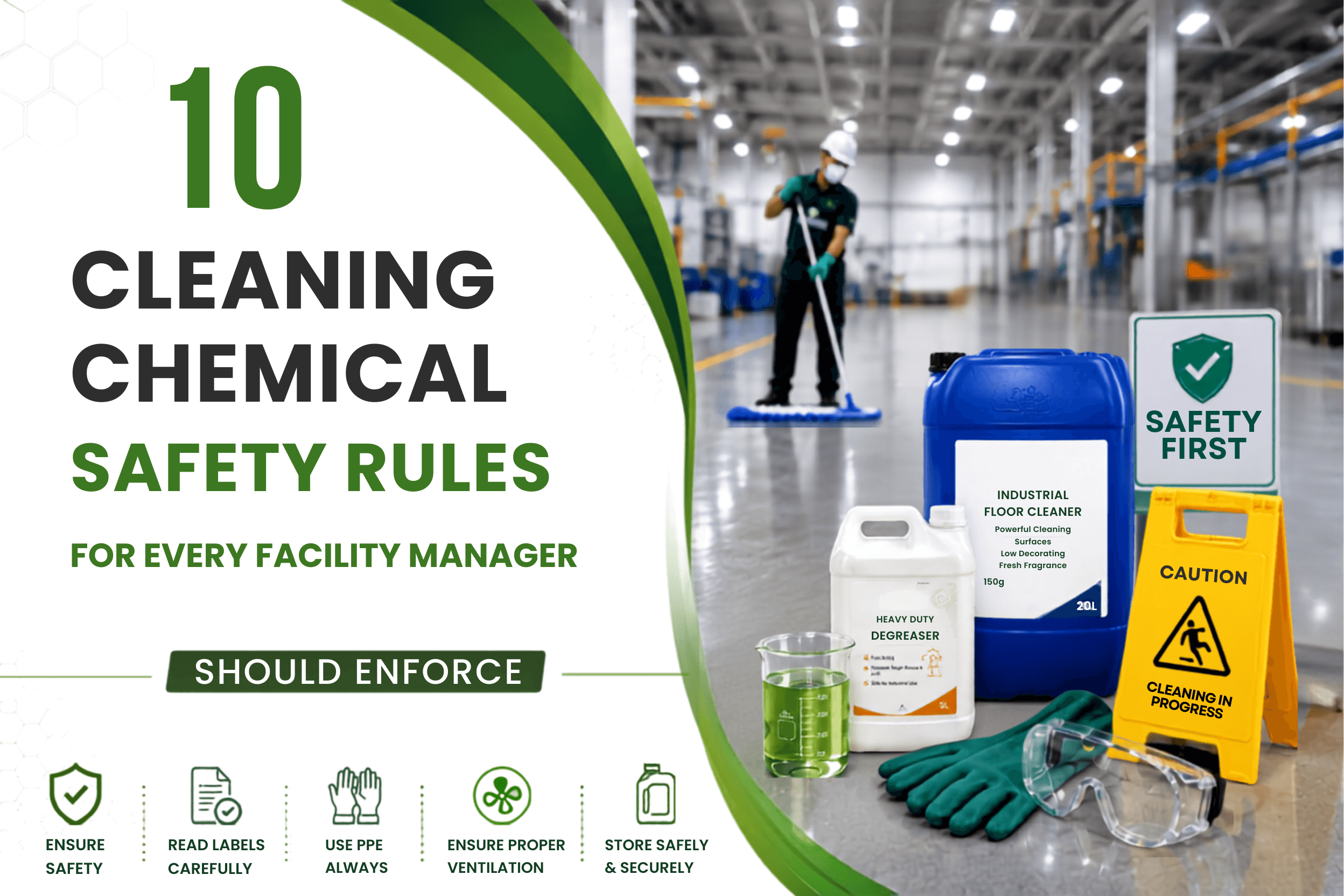 Sanirite - cleaning chemical safety rules