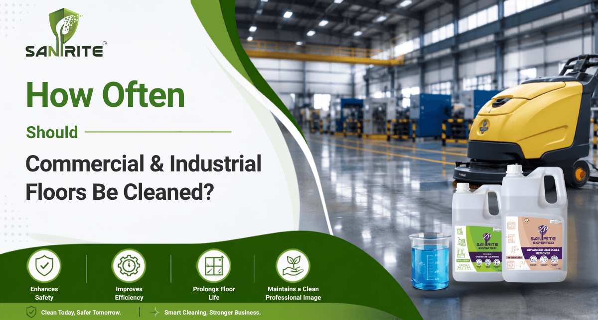 Sanirite - Commercial & Industrial Floors Be Cleaned