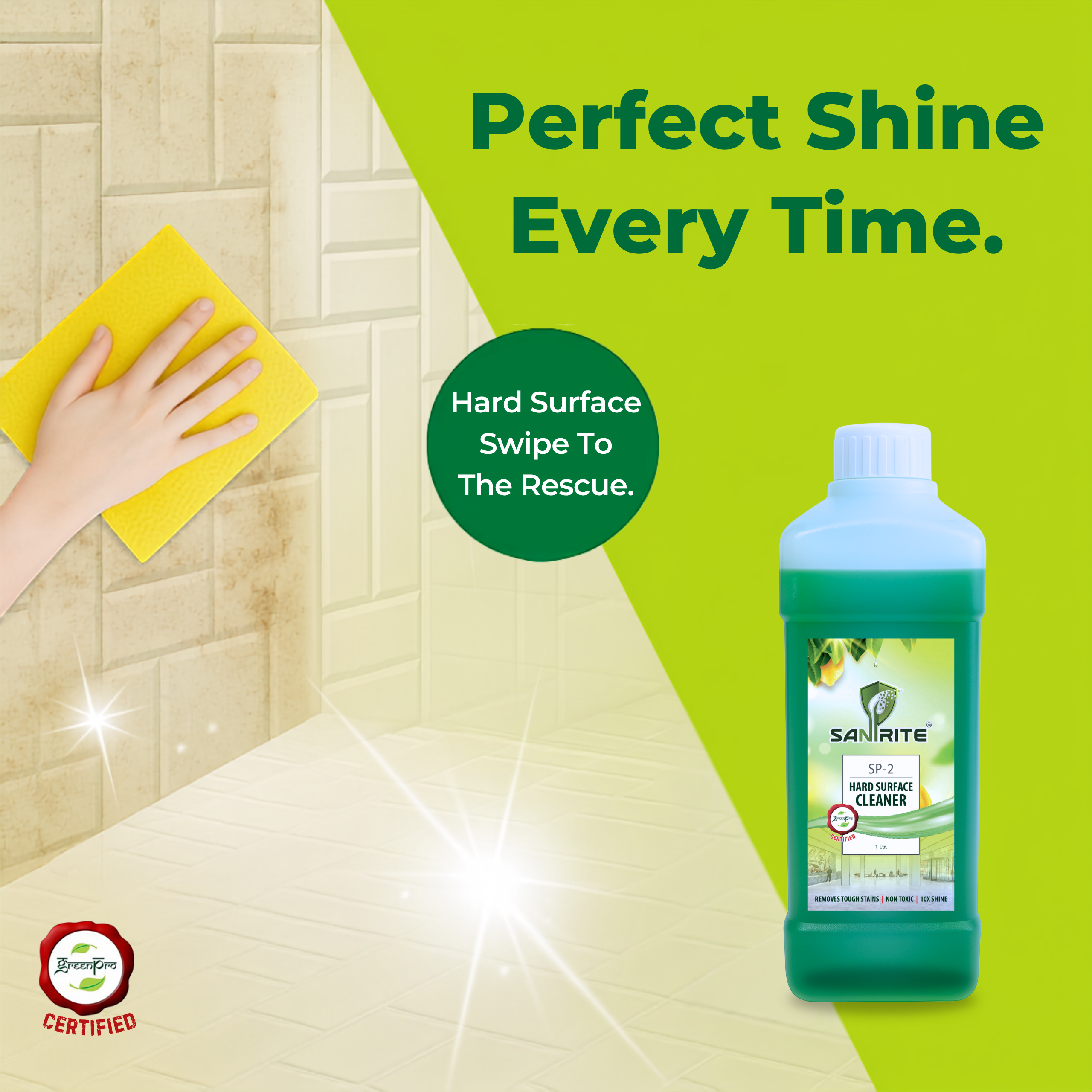 SaniRite Floor Cleaning Liquid, Bio-Based Chemicals 4 SaniRite Floor Cleaning Liquid, Bio-Based Chemicals - Image 4