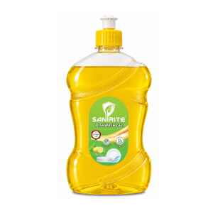SaniRite Dishwash Gel, Lemon Fragrance, Cuts Grease